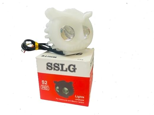 AUTOFASTERS OWL Shape Led Fog Yellow-White light Low & High Beam for universal vehicles 9V-60V 30W