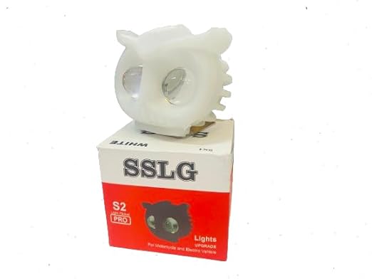 AUTOFASTERS OWL Shape Led Fog Yellow-White light Low & High Beam for universal vehicles 9V-60V 30W