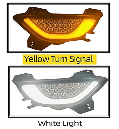 AUTOFASTERS Car Led Day Running Light with Led Fog Light for Tata Altroz