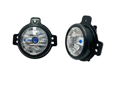 AUTOFASTERS Fog Lamp set For Mahindra THAR (PAIR) With Bulb 2015-NOW | Halogen