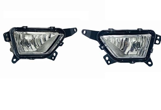 AUTOFASTERS Fog Light for XUV300 with Frame & Day Runing Light With Complete Wiring & Switch (White), Halogen