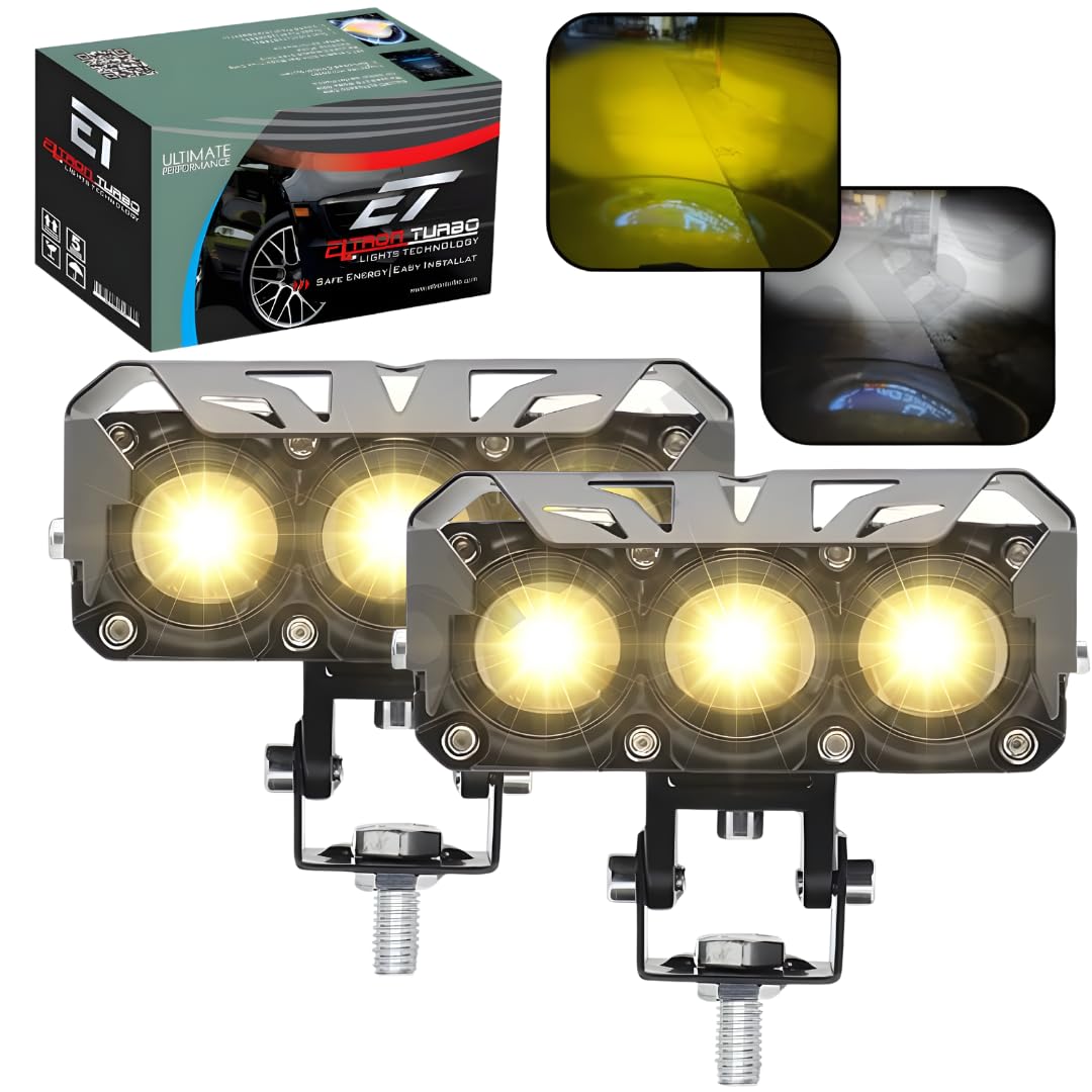 Autofasters LED Fog Light for Universal For Bike Universal For Car ()