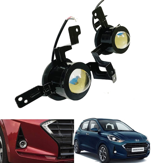 AUTOFASTERS Car Led Projector Fog Light For Hyundai Grand i10 Nios