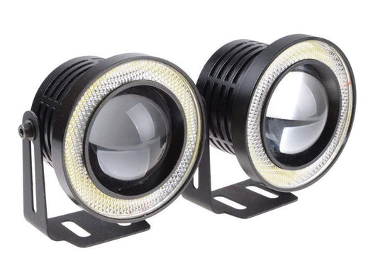 Autofasters Car Led Projector Fog Light For Hyundai Grand i10 Nios Car Fancy Lights (White)