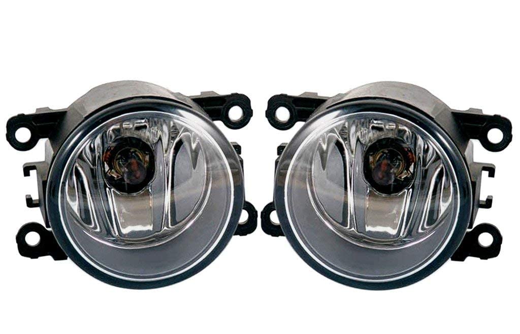 AUTOFASTERS Car Fog Lamp Lights Compatible with Lodgy Car Fog Lamp for Lodgy (Set of 2)