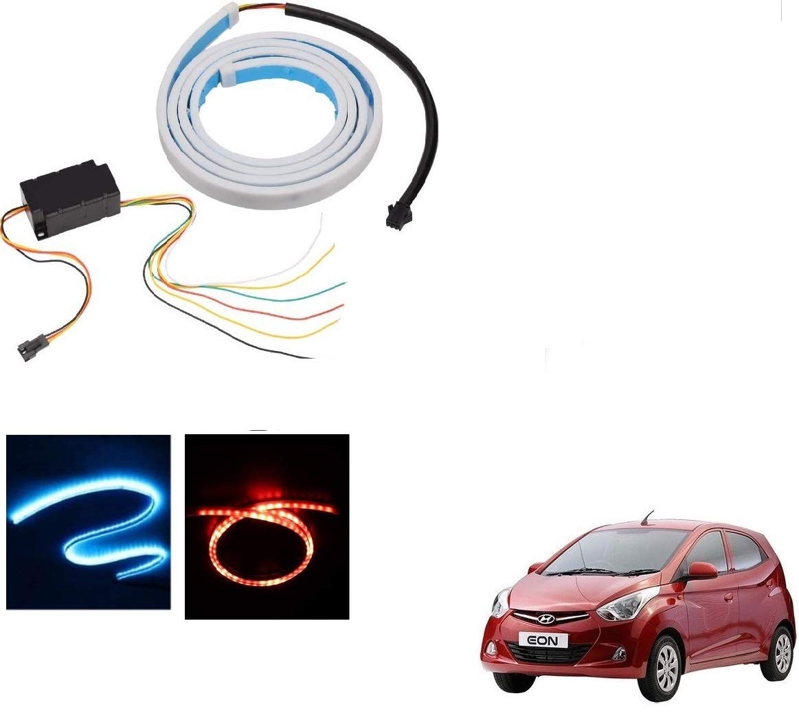 Autofasters Led Strip Trunk/Dicky/Boot/Tail Lights Streamer Brake Turn Signal Light Car Fancy Lights (Multicolor)