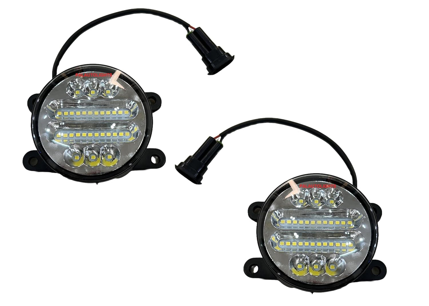 Autofasters LED Fog Lamp Unit for Maruti Suzuki, Suzuki Nexon, Swift Dzire ()