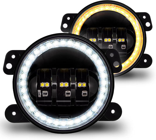 Autofasters LED Fog Lamp Unit for Maruti Suzuki Vitara, Swift Dzire, Universal For Car ()