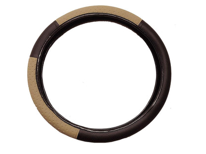 Autofasters Car Steering Wheel Cover Ring Type In P.U. Leather