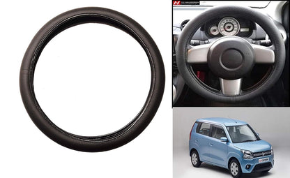 Autofasters Car Steering Wheel Cover Ring Type In P.U. Leather